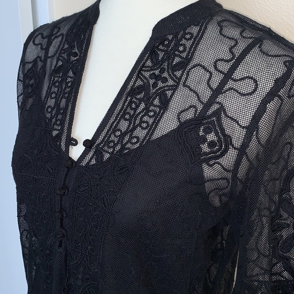 LUCKY BRAND Black lace dress - Picture 2 of 10